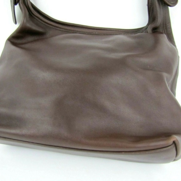 COACH Legacy 9058 Brown Leather Shoulder Bag Purse - Picture 7 of 8